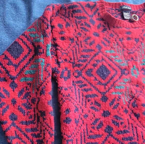 Gant Sweaters - Gant rugger wool hand knit sweater pink women's large